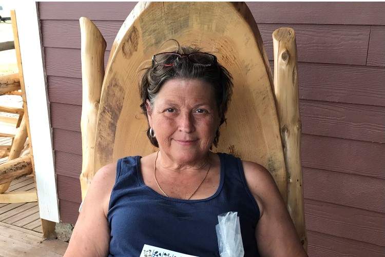 Lisa Collins is in self-isolation after being a close contact of a COVID-19 case while spending the weekend at The Moncton Hospital.