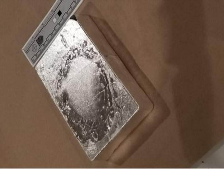 A stolen silver ingot.