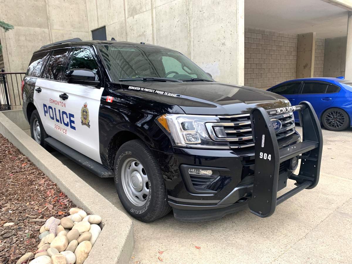 Edmonton police investigate a suspicious death at Burlington Tower at 12841 - 65 Street Monday, Oct. 18, 2021.