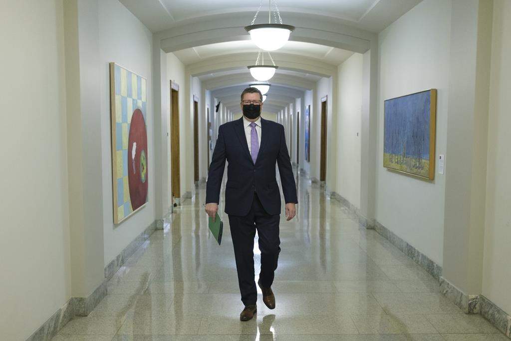 Saskatchewan Premier Scott Moe says by the end of November, 90 per cent of cancelled services and programs are to resume.
