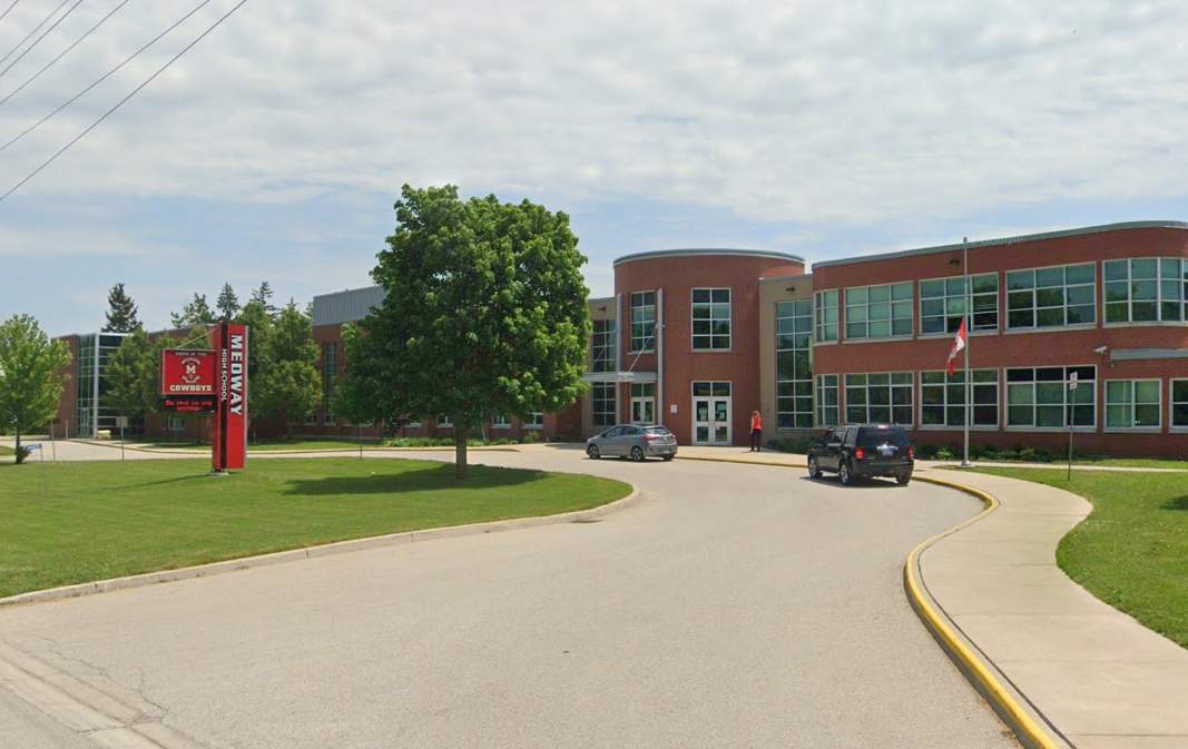 Medway High School in Arva, Ont.