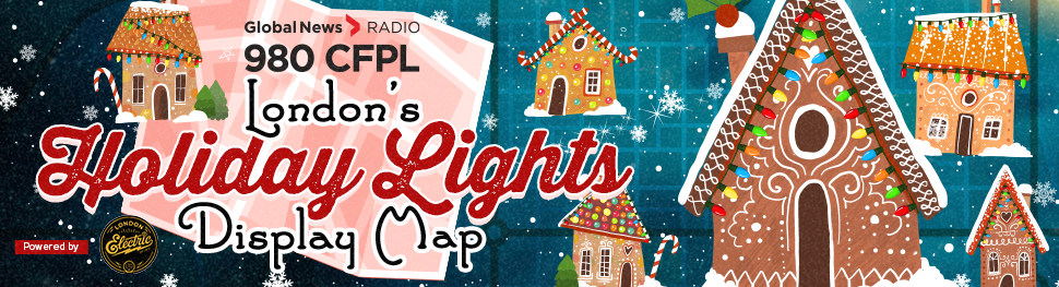 London’s Holiday Lights Display Map 2021 - image