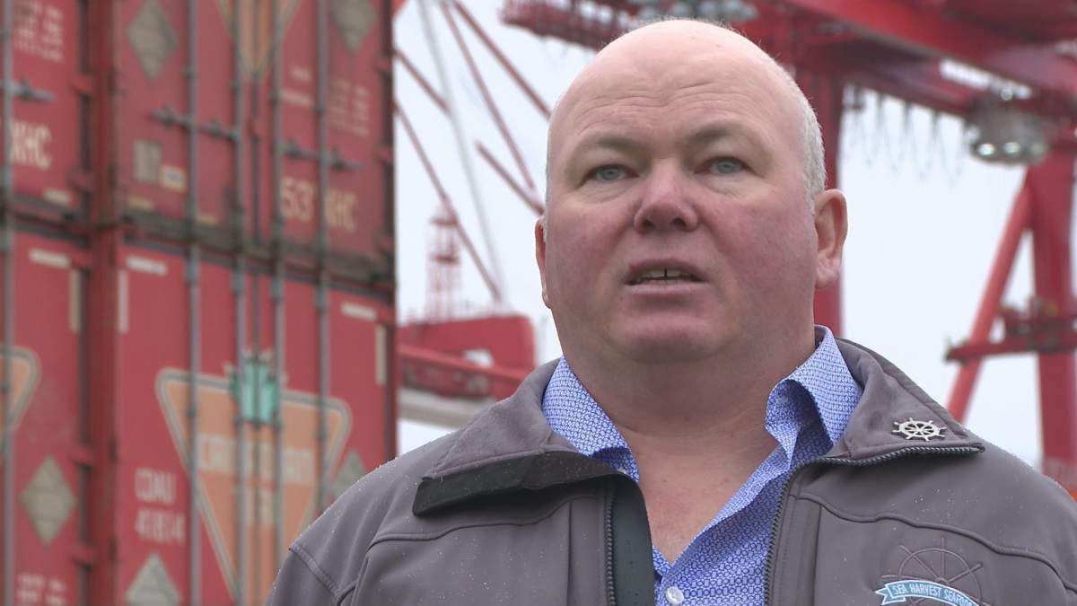 Chris Richards, owner of Sea Harvest Seafood, says some of his importing costs have skyrocketed.