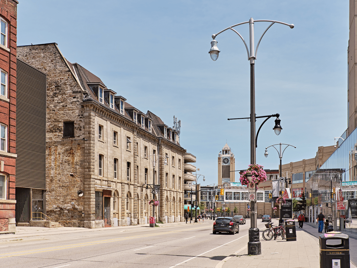 The Coppley Building on York Boulevard, which mostly recently was home to 
an upscale men's clothier, is being renovated into a community hub.