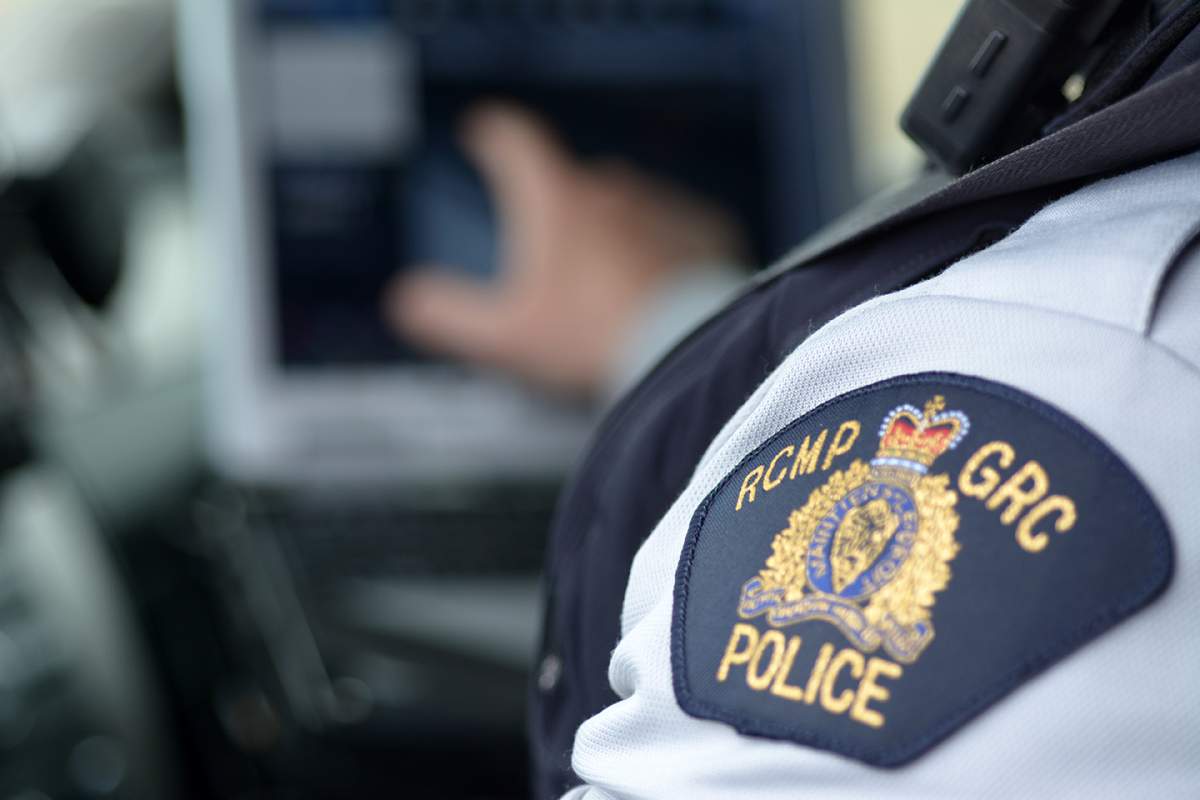 RCMP patch computer police