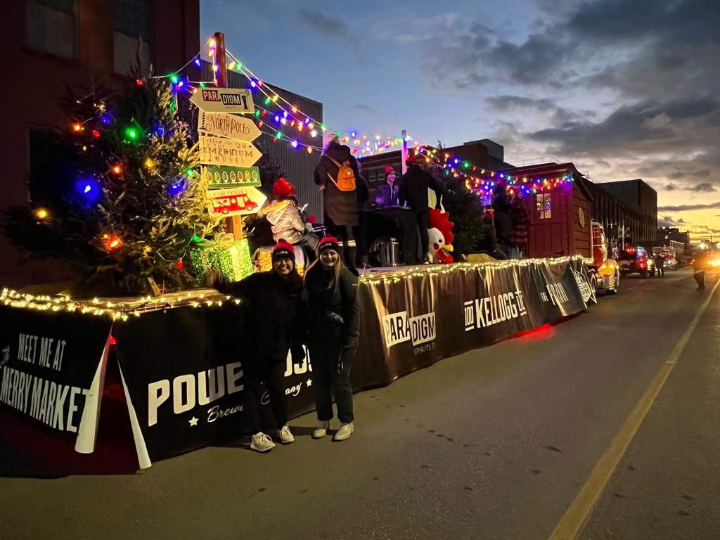 100 Kellogg Lane parade float at the 2021 London Santa Claus Parade Nov. 13, 2021.