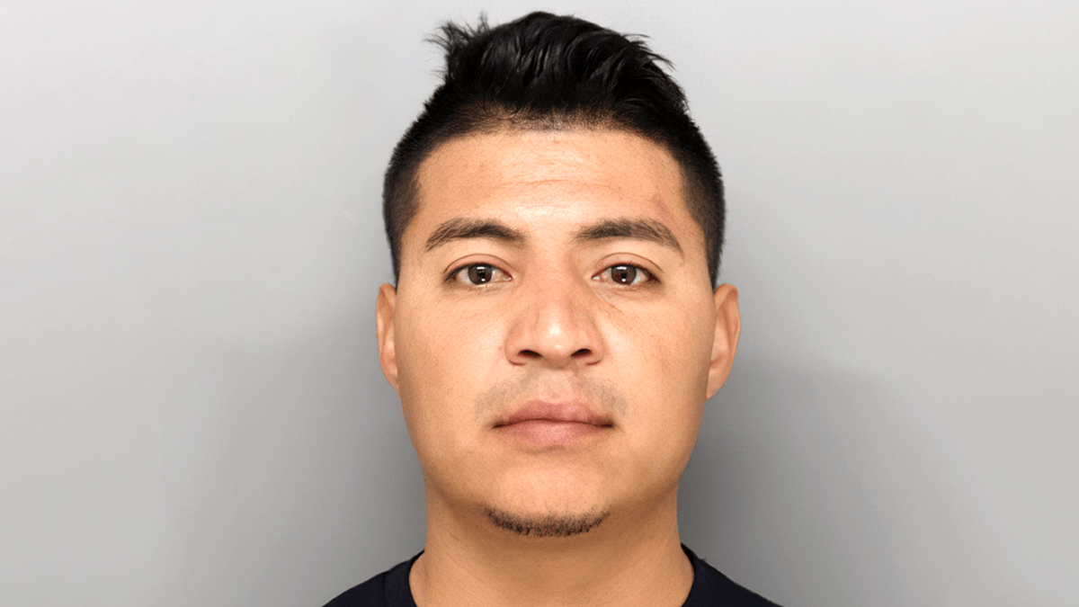 A mugshot of the suspect.