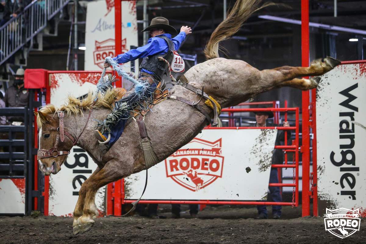 A performer at the CFR in 2021