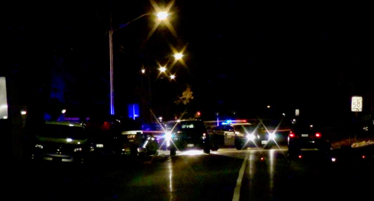 A pedestrian was struck by a car along Little Britain Road in the City of Kawartha Lakes on Monday evening. OPP say the victim later died in hospital.