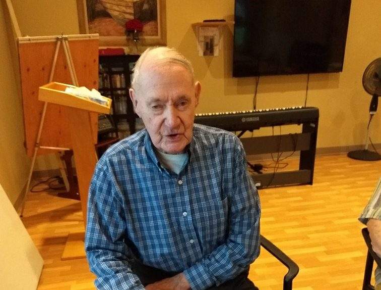 Frederick Charles Hawker, 99, has lived at the East Cumberland Lodge for the past five years. The facility currently has an outbreak of COVID-19.