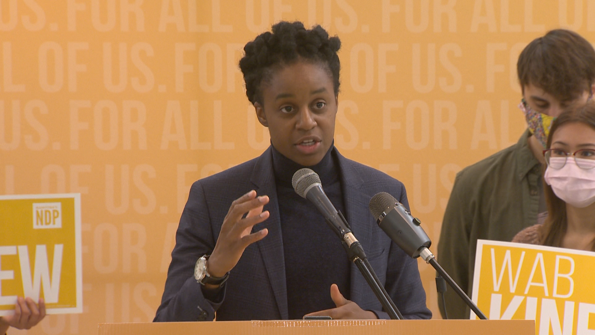 NDP MLA Uzoma Asagwara.