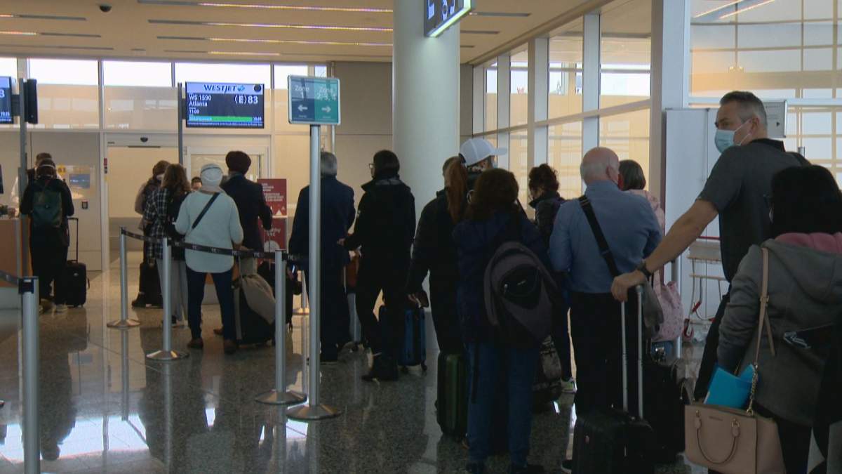 Calgary airport sees a rebound in passenger traffic