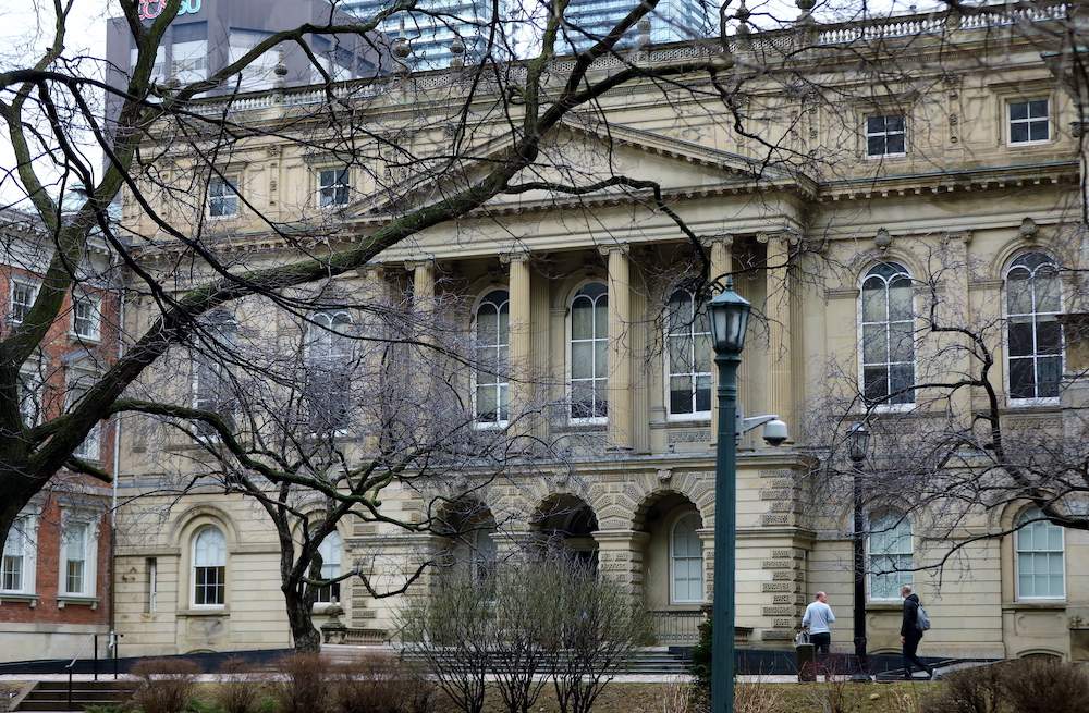 The Ontario Court of Appeal is seen in Toronto on Monday, April 8, 2019. 