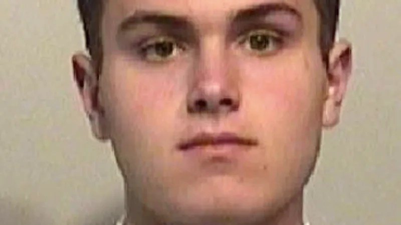 A mug shot of Christopher Belter.