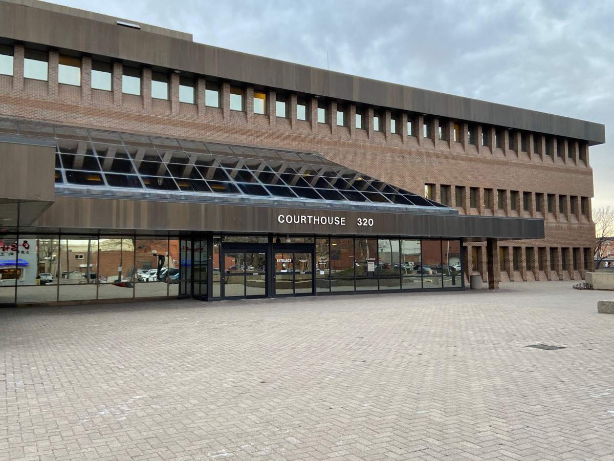 The Lethbridge Court House in November 2021.