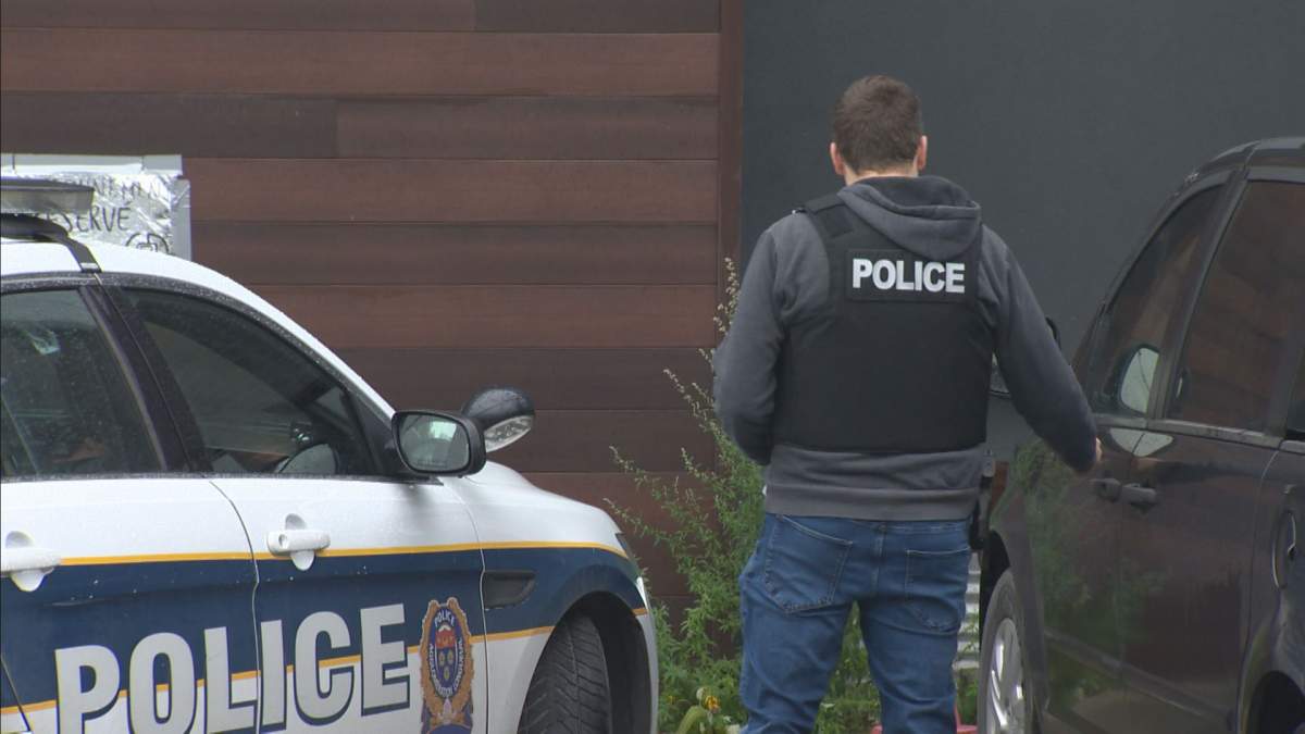 A series of a dozen of raids were conducted in the greater Montreal area by a number of Police forces Thursday morning.