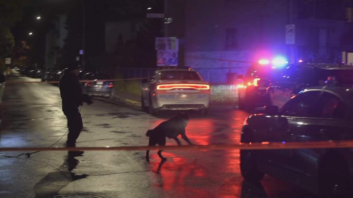Gunshots fired overnight in NDG, Montreal. Wednesday, November 3, 2021.