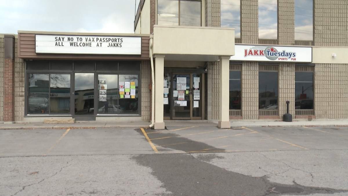 Jakk Tuesdays storefront closed down.