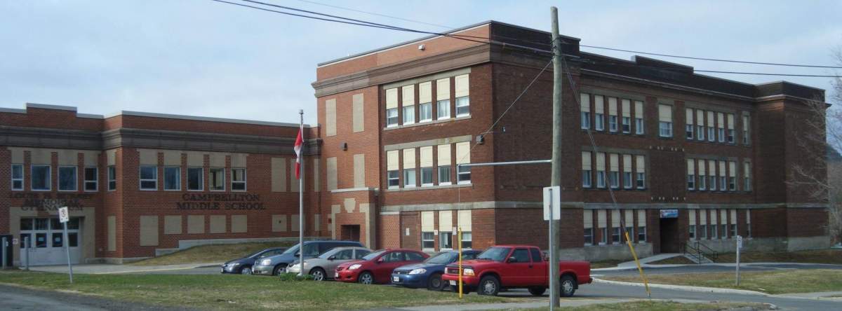 Campbellton Middle School is almost 100 years old