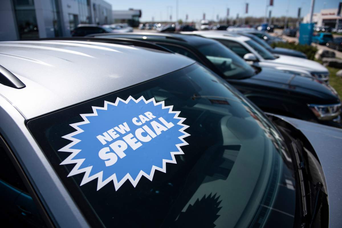 new car sale