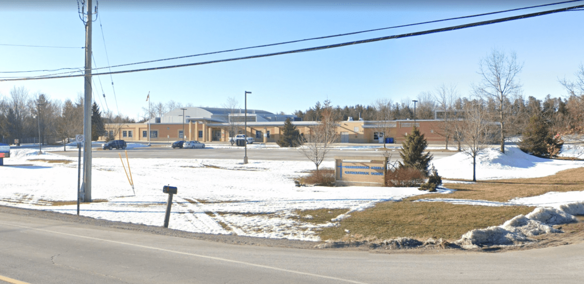 Guardian Angels Catholic Elementary School in Flamborough, Ontario.