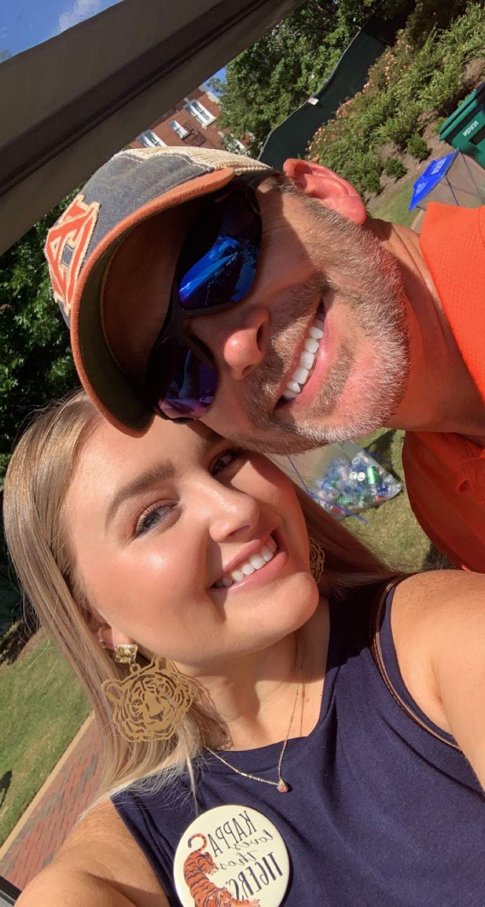 Ken Wimberly with his daughter, Grace. Wimberly gifted 18 years of memories to his daughter on her grade 12 graduation.
