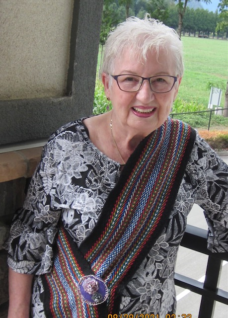 Marie Bercier is a Métis elder and residential school survivor from Manitoba.