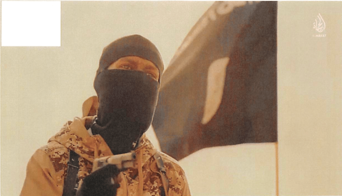 An image of Mohammed Khalifa, taken from an ISIS execution video, according to the U.S. Department of Justice.
