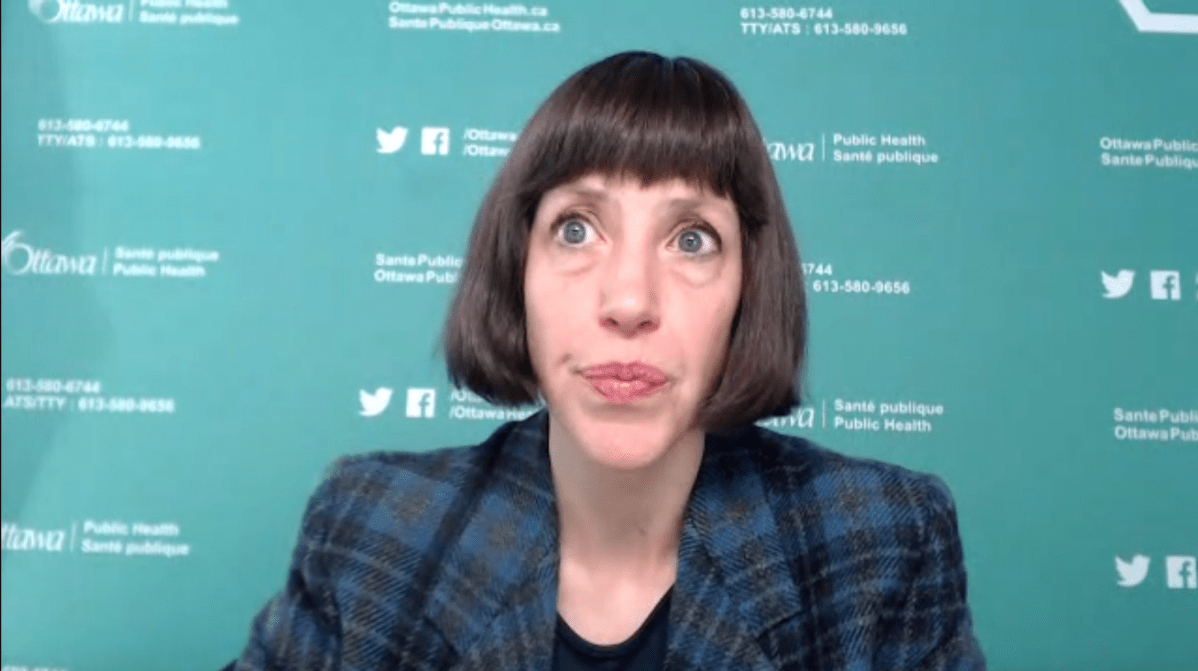 Dr. Vera Etches, Ottawa's medical officer of health, is imposing 50 per cent capacity limits on a number of businesses to stem to spread of COVID-19.