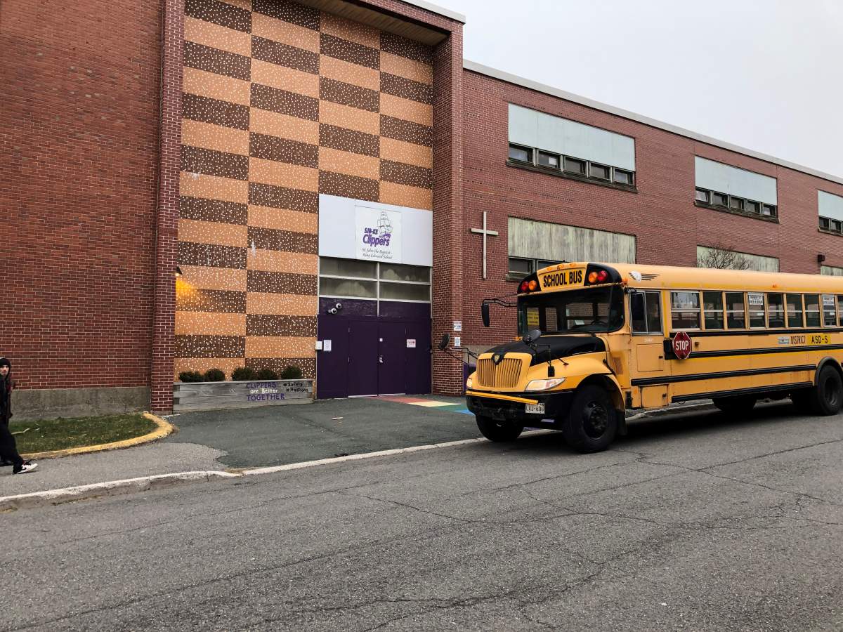 Baptist/King Edward School in Saint John, N.B., is one of two schools slated to be replaced by a new facility under plans announced by the New Brunswick government.