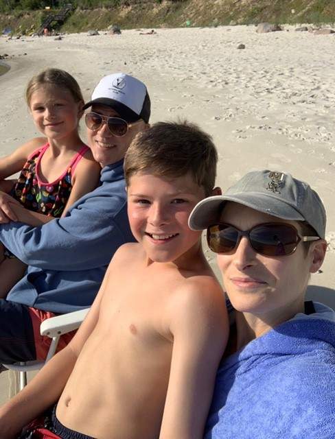 Catherine Wreford Ledlow and her family are looking forward to Christmas.