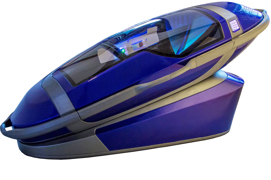 The pods are made using a 3-D printer.