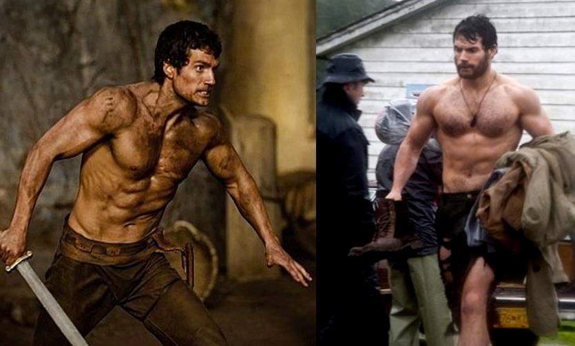 Photos of Henry Cavill posted to social media.