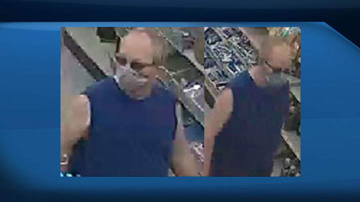 The Saskatoon Police Service has released this photo following a fire inside a mall in June 2021.