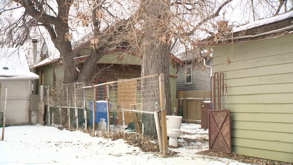 Firefighters discovered a body in a home on Montreal Street on Monday.