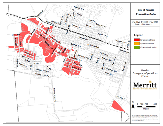 B.C. floods: Large cohort of Merritt, B.C. residents given green light to return home - image