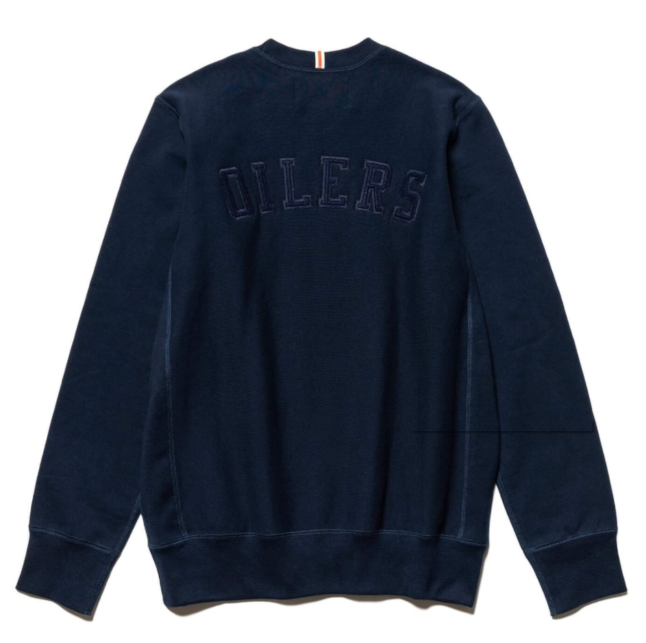A sweatshirt from the Local Soft Goods Edmonton Oilers clothing line.