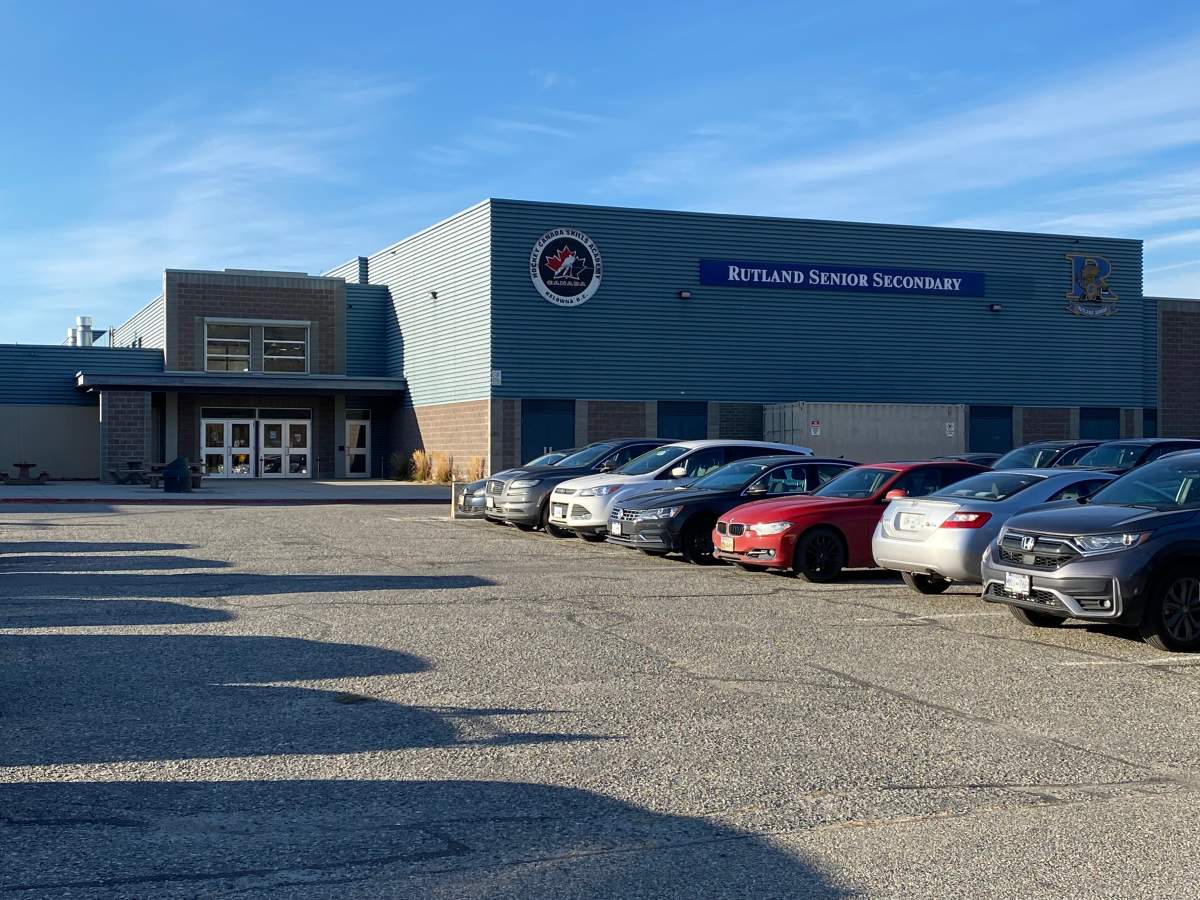 Rutland Senior Secondary had an online threat made against it Thursday. 