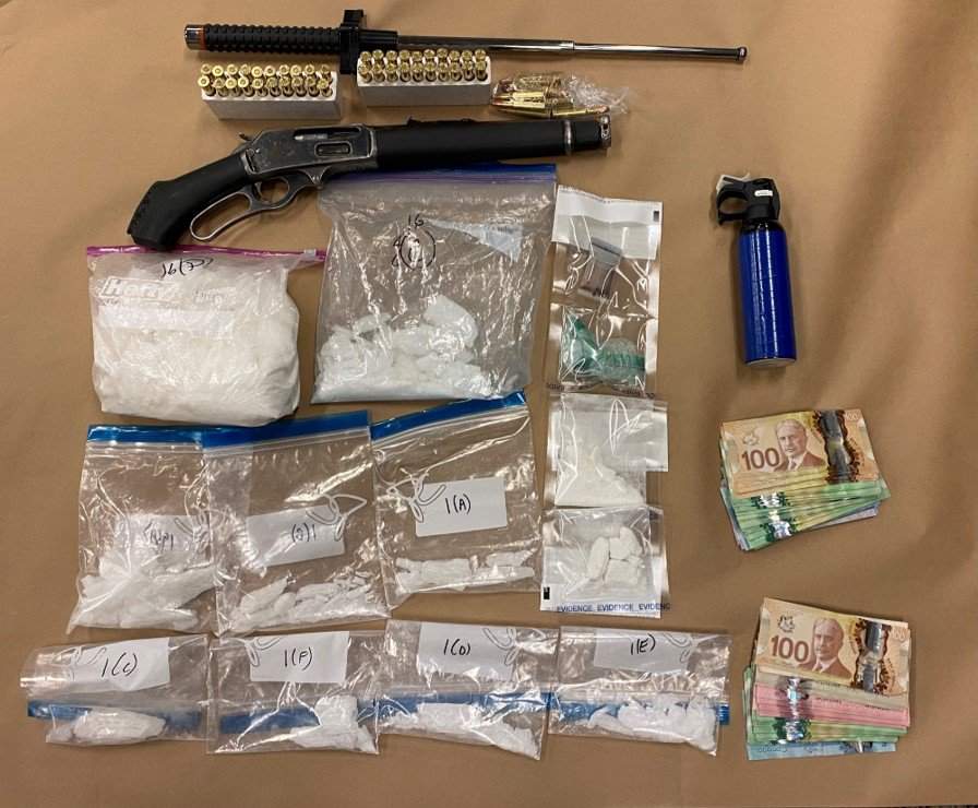 In total, police say 415.04 grams of fentanyl was seized in this investigation along with methamphetamine, ecstasy pills and ammunition. 