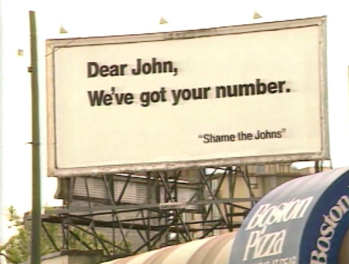 The Shame the Johns groups was formed to campaign against sex workers and their customers.