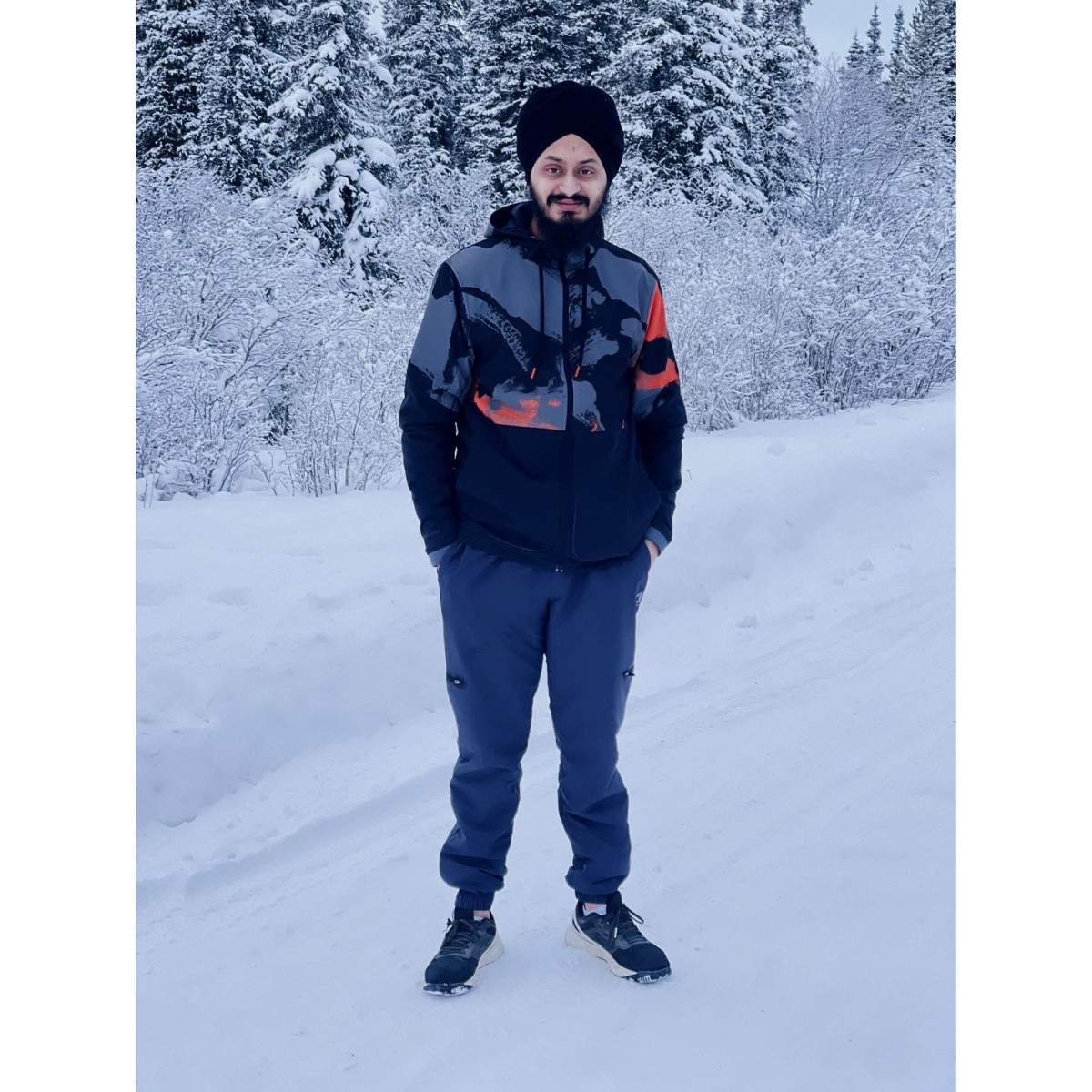 Ushpreet Singh helped establish the first gurdwara in Whitehorse.