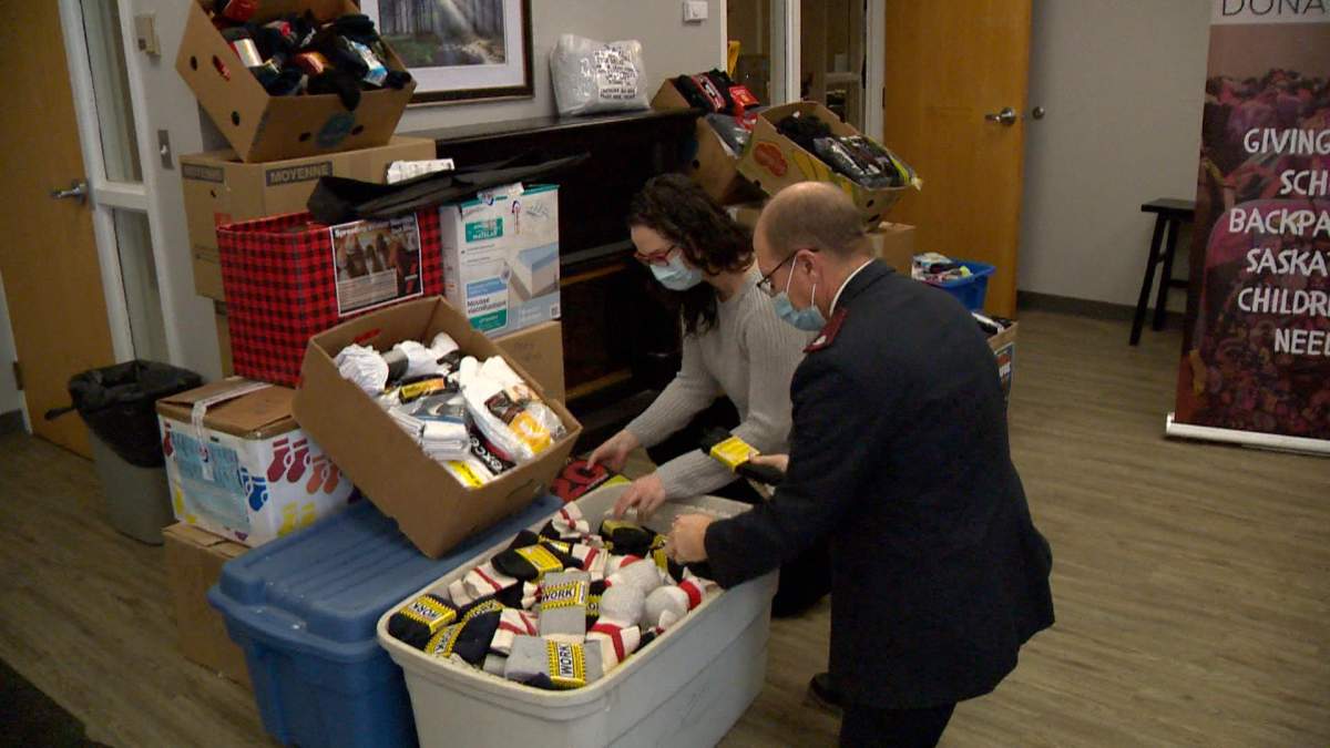 Toasty Toes Sock Drive organizers said socks are a basic clothing necessity, vital in keeping us warm and dry in the winter and an item that many may take for granted.