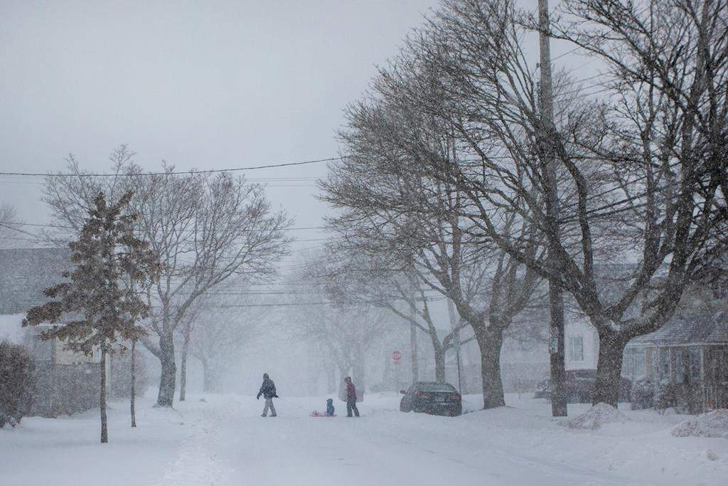 A meteorologist with Environment Canada says an Alberta clipper low pressure system is not uncommon for Manitoba at this time of the year. THE CANADIAN PRESS/Kelly Clark.