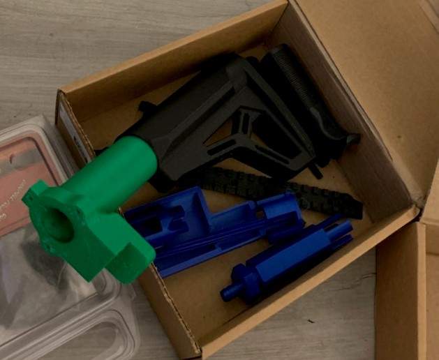 Saskatchewan RCMP officers seized two 3D printed firearms during a search warrant in November 2021.