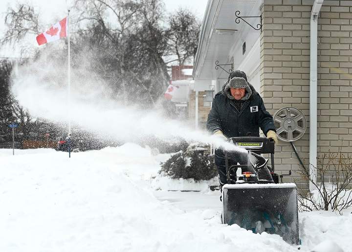 Canada snow storms