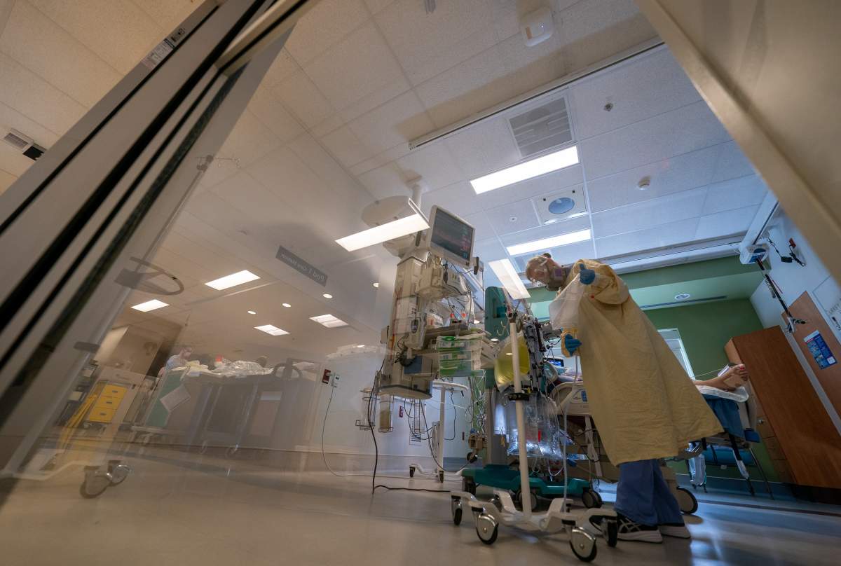 COVID in hospital