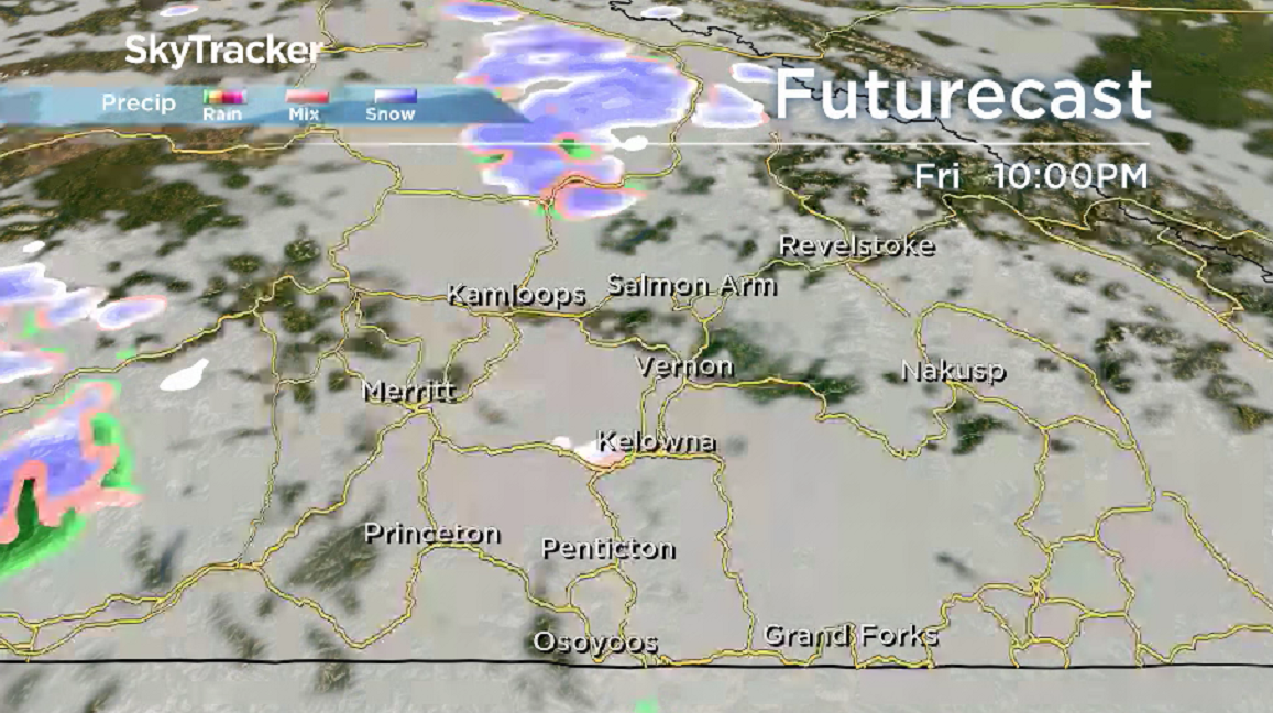 Chance of some patchy pockets of precipitation on Friday, but the day will be dominated with mostly cloudy skies.