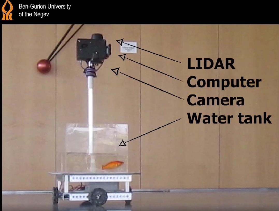 A screemgrab shows a breakdown of the fishmobile's components.