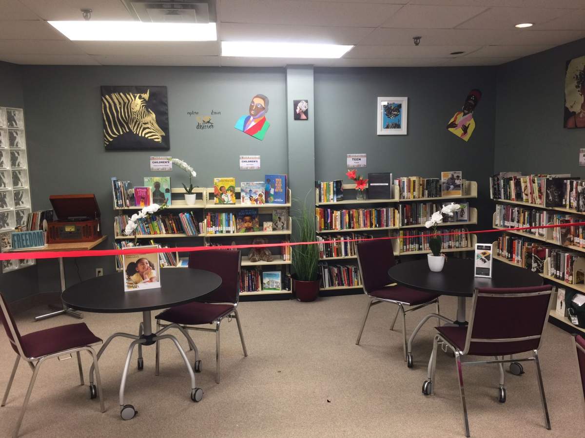 London Black Community Library at the W.E.A.N. Black Community Centre on Jan. 31, 2022