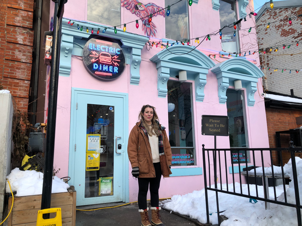 Electric Diner's outdoor patio on George Street has allowed the restaurant to serve more customers than they normally would, due to the limited space indoors.